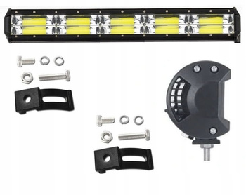 LAMPA ROBOCZA DO CIĄGNIKA LED BAR 55cm 500W 12 24V CREE DALEKOSIĘŻNA QUADA