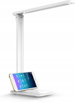 LAMPKA BIURKOWA LED Z AKUMULATOREM SZKOLNA NA BIURKO DTYKOWA KREŚLARSKA USB