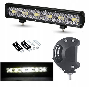 LAMPA ROBOCZA DO CIĄGNIKA LED BAR 44 cm 360W 12 24V CREE DALEKOSIĘŻNA