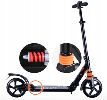 DUŻA HULAJNOGA MIEJSKA URBAN DO 120KG TARCZOWA