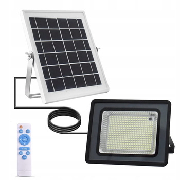 LAMPA SOLARNA 200W 569 LED uliczna PILOT KABEL 5m