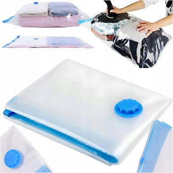 Worek Próżniowy Wielokrotna Torba Folia Próżniowa na Ubrania Pościel 50x70