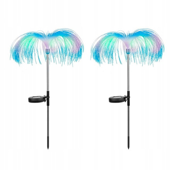LAMPA SOLARNA OGRODOWA MEDUZA LAMPKA 100CM 2 SZT