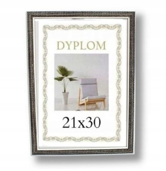 RAMKA A4 NA DYPLOM CERTYFIKAT 21x30 ZDJĘCIA NA ŚCIANĘ DO ZAWIESZENIA