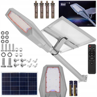 LAMPA ULICZNA LED SOLARNA 5000W 100Ah z czujnikiem ruchu zmierzchu LATARNIA