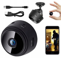 MINI KAMERA SZPIEGOWSKA FULL HD IR DETEKCJA WIFI