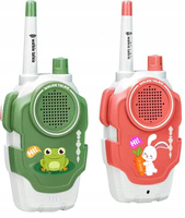 WALKIE TALKIE KRÓTKOFALÓWKA DLA DZIECI ZESTAW 2 SZT DZIECKA KOMPLET