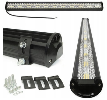 PANEL LED LAMPA ROBOCZA 80cm HALOGEN 660W 12-24V CREE BAR 66000LM