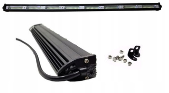 LAMPA ROBOCZA PANEL LED BAR 67 cm 800W 12 24V CREE DALEKOSIĘŻNA QUAD