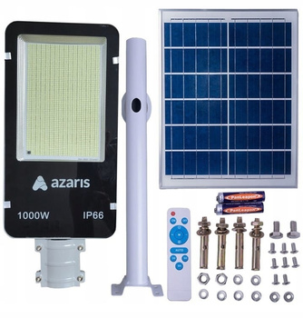 LAMPA ULICZNA SOLARNA LED 1000W PRZEMYSLOWA 35 Ah