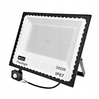 Halogen LED Z CZUJNIKIEM ruchu 300W naświetlacz IP