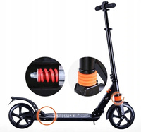 DUŻA HULAJNOGA MIEJSKA URBAN DO 120KG TARCZOWA