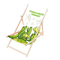 Leżak DREWNIANY OGRODOWY PLAŻOWY PRODUCENT Azaris